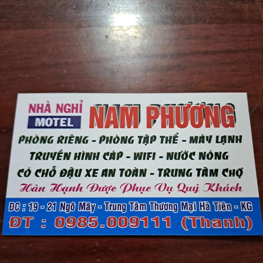 Nha Nghi Nam Phuong Bed and Breakfast Hà Tiên Buitenkant foto